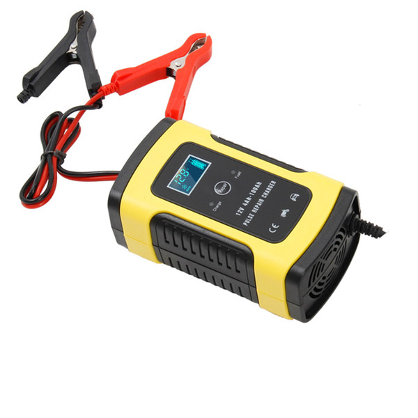 LOONFUNG LF173 12V 6A Automatic Motorcycle Car Battery Charger Pulse Repair Battery Charger