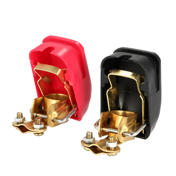 Freeshipping 2PCS Auto Car 12V battery Terminal Connector Switch Quick Release Connectors Battery Quick Disconnect Terminals