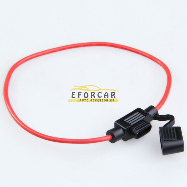 Car Inline Fuse Holder Auto Vehicle Water Resistant Wiring Harness ATC / ATO 30AMP Blade Fuse Automotive Fuse Holder