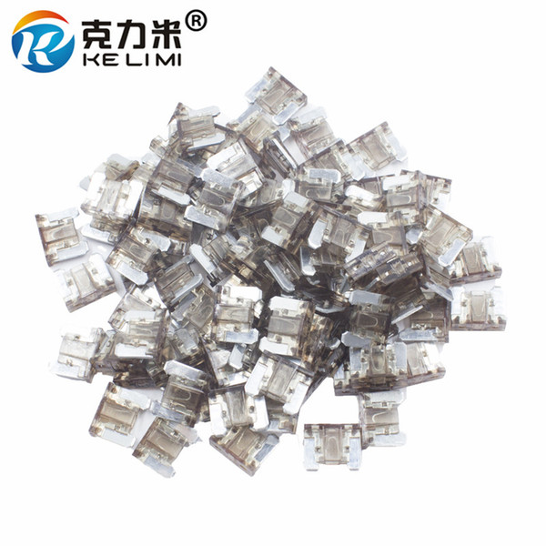 100Pcs Low profile Mini Fuses 7.5A For Car Truck Motorcycles Accessories Replacement Parts 7.5 amp Fuse