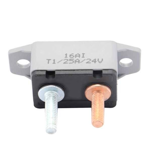 ZOOKOTO hot sale 12-24V 25 Amp fuse holder ATV Automatic Reset Circuit Breaker Fuse holder 25A