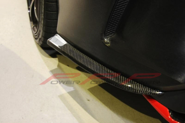 Car styling Carbon Fiber Rear Spliter For Mercedes Benz CLA Class W117 CLA250 CLA260 CLA45 AMG 2013 2014 2015