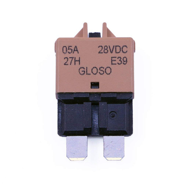 2018 Hot sale Manual Reset Low Profile ATC Circuit Breakers blade fuse 12V - 28V DC (5A)