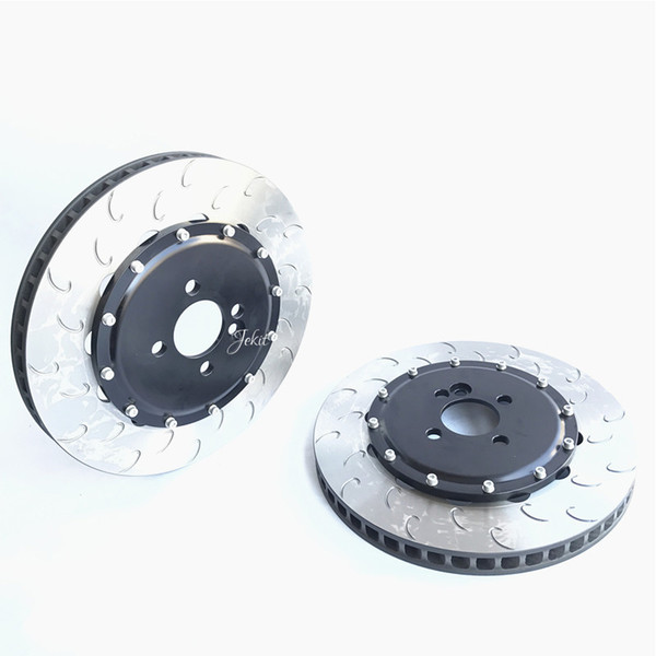 Jekit J hook brake disc 330*28mm with center cap for bora 1.8T for AP9440 original brake caliper