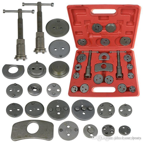 21pcs Universal Car Disc Brake Caliper Rewind Back Brake Piston Compressor Tool Kit Set For Automobiles Garage Repair Tool DHL UPS