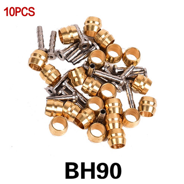 10 Pairs T- Oil Pins Hydraulic Disc Brake Bicycle Brake Hose Olive Connector For BH90 BH59