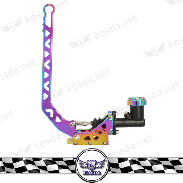 Racing Parking Handbrake Lever Gear Neo chrome Aluminum Hydraulic Drift Hand Brake Type-10