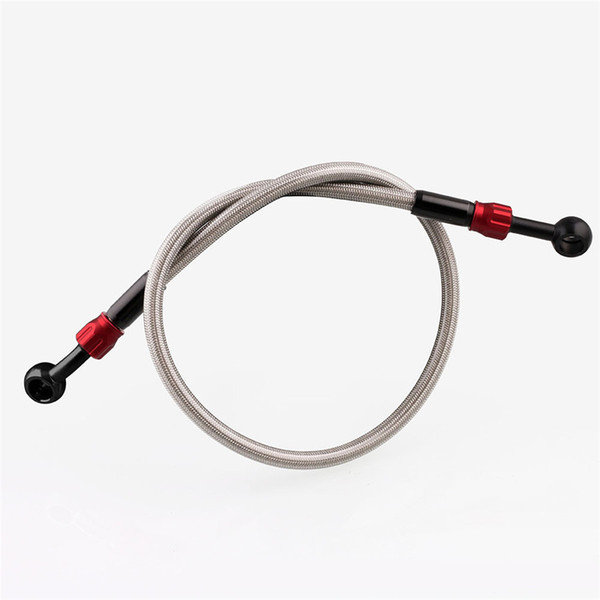 M10 Hydraulic Reinforced Brake Clutch Oil Hose Line Pipe With movable joint for Motorcycle ATV Dirt Pit Bike