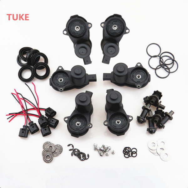 TUKE 10 Set 12 Torx Rear Wheel Hand Brake Cylinder Caliper Servo Motor + Screw Repair Kits & Plug For Q5 A5 A4 32335478 32326315