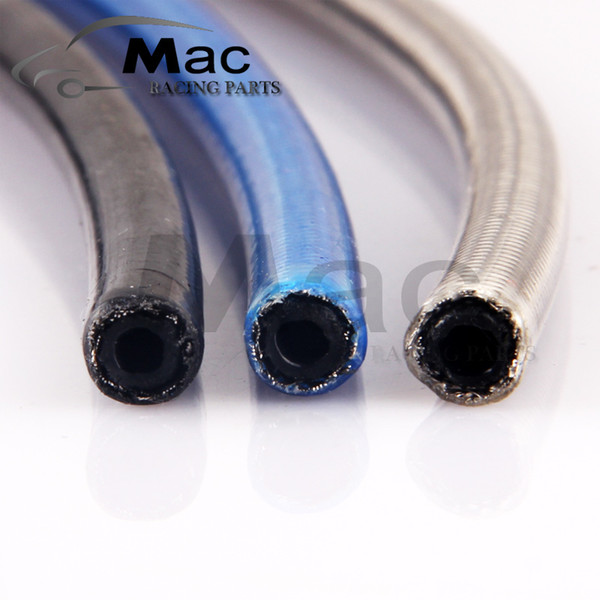 ID:3.2 mm OD: 7.5MM RACING NYLON core BRAKE LINE HOSE FLUID HYDRAULIC NEW braide brake hose 1meter from the sale