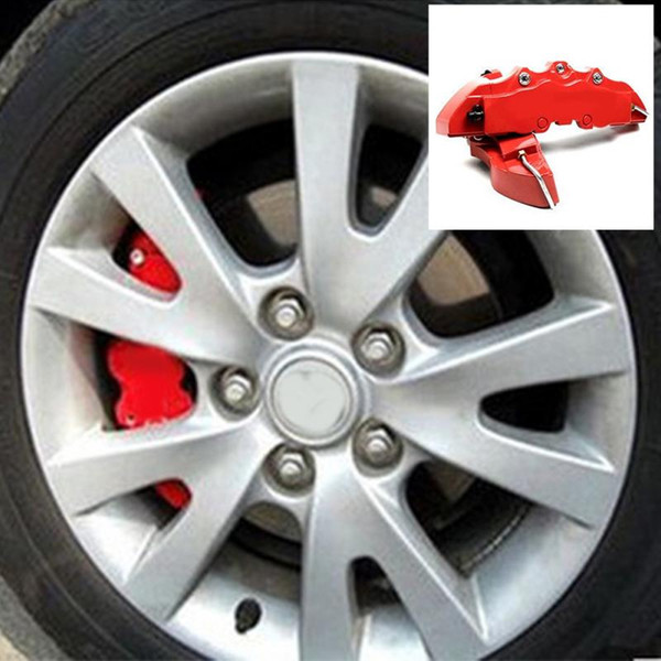 2Pcs/Lot ABS Endless Brake Caliper Cover Front Rear Brake Pliers Caliper Cover Decoration Cover For 16 17 Inch Wheel