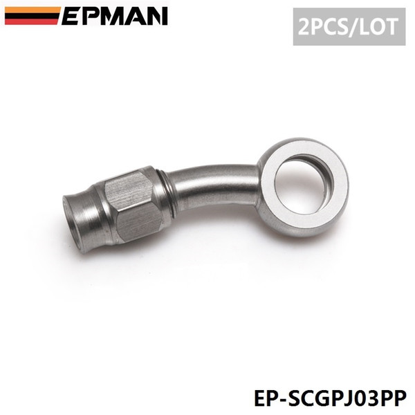 EPMAN 2PCS/LOT Hydraulic Brake Hose Fitting Brake Line Fitting for ID 3.2MM OD 7.5mm hose For Car Motorcycle EP-SCGPJ03PP(2PC)