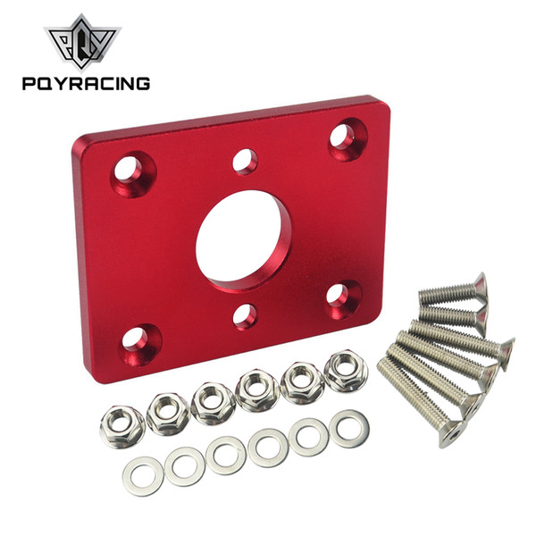 PQY - JDM style Red Brake Booster Delete Plate Elimi-Plate FOR Honda D-Series B-Series PQY-BBD01