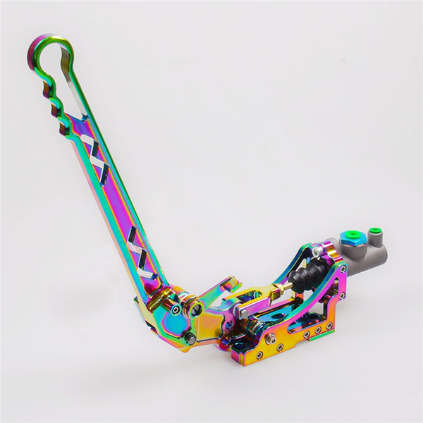 2016 Neo chrome New Adjustable Auto Vertical Hydraulic Drift Aluminum Handbrake With Gear + Special Master Cylinder