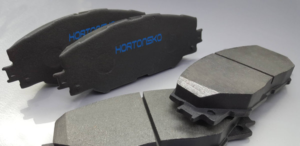 HORTONSKO Brand 2009-2018 year Toyota COROLLA high quality Ceramic brake pad Front Brake Pads 04465-AZ114