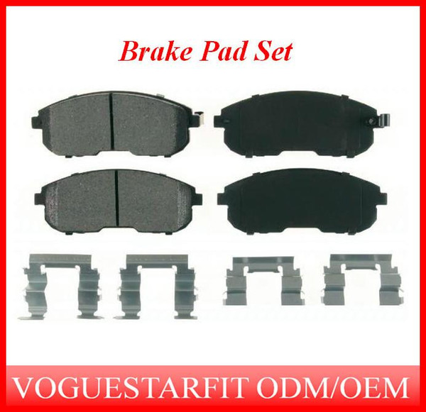 Brake Pads Set for Ford BMW Audi Toyota VW Ultimate upgrade for OE semi-metallic, organic and low-metallic brake pads ATP102