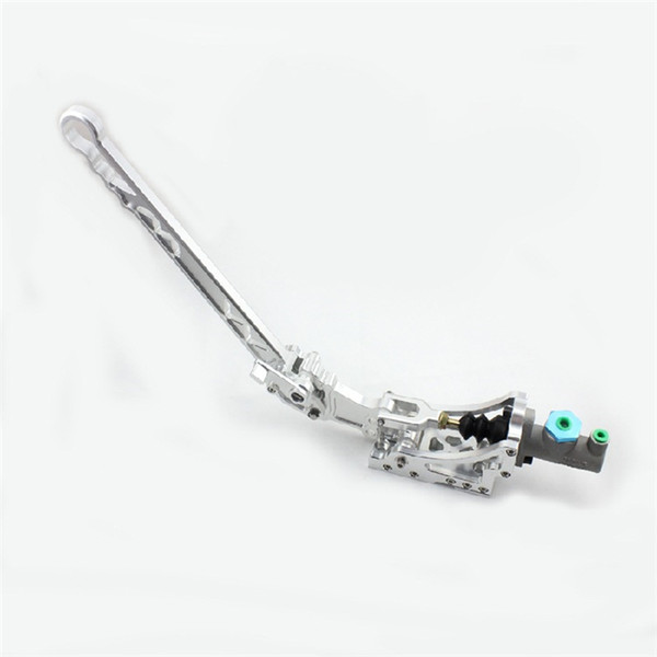 Silver Aluminum Adjustable Auto Vertical Hydraulic Drift Handbrake