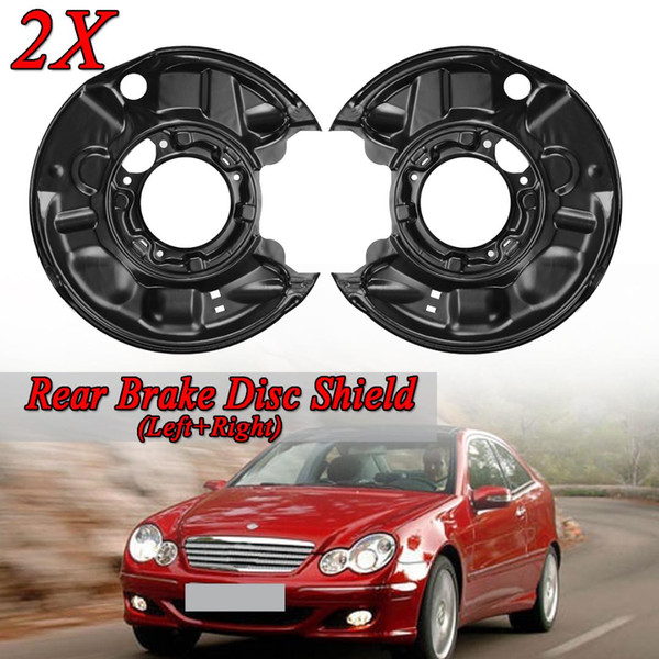 A Pair New Rear Brake Disc Shield For Mercedes C-Class W203 CLK 209 SLK 171 Brake Caliper & Slave