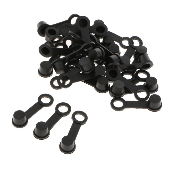 30PCS Brake Bleeder Screw Caps Grease Zerk Fitting Cap Rubber