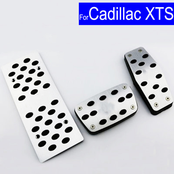 Car Aluminium Alloy Petrol Clutch Fuel Brake Pad Foot Pedals Rest Plate for Cadillac ATS-L CT6 CTS SRX XT5 XTS Pedals Auto