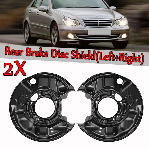 2 PCS New Rear Brake Disc Shield For Mercedes C-Class W203 CLK 209 SLK 171 Brake Caliper & Slave