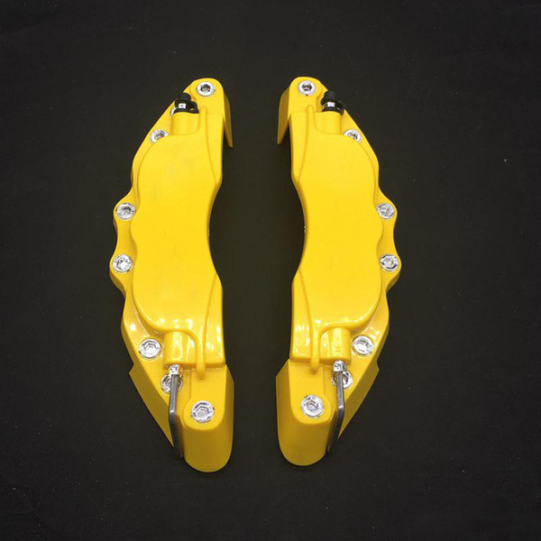 Free Shipping M size 16-17inch tyre 3D Caliper covers Fit for Brake pliers covers ABS Calipers Front Rear Disc Cover Kit