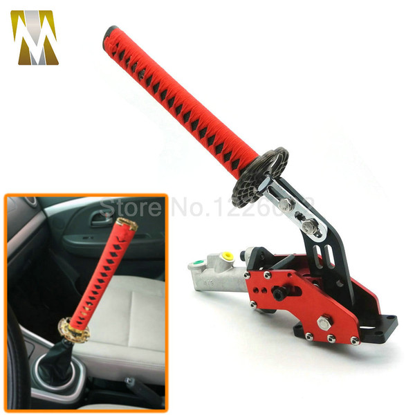 265mm Brand New JDM Drifting Hydraulic Handbrake Samurai Sword Handle Red +Black