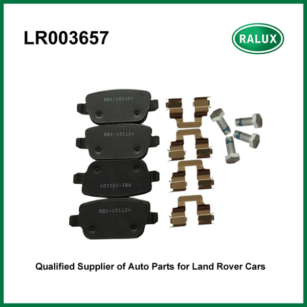 LR003657 high quality rear Brake Disc and Capliper car brake pads for Freelander 2 2006 auto pad set spare parts in stock