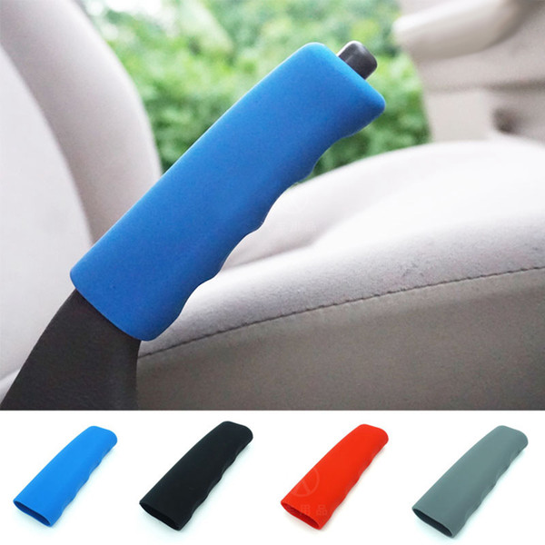 Hand Brake Set Universal Car Handbrake Sleeve Silicone Gel Anti-Skid Auto Brake