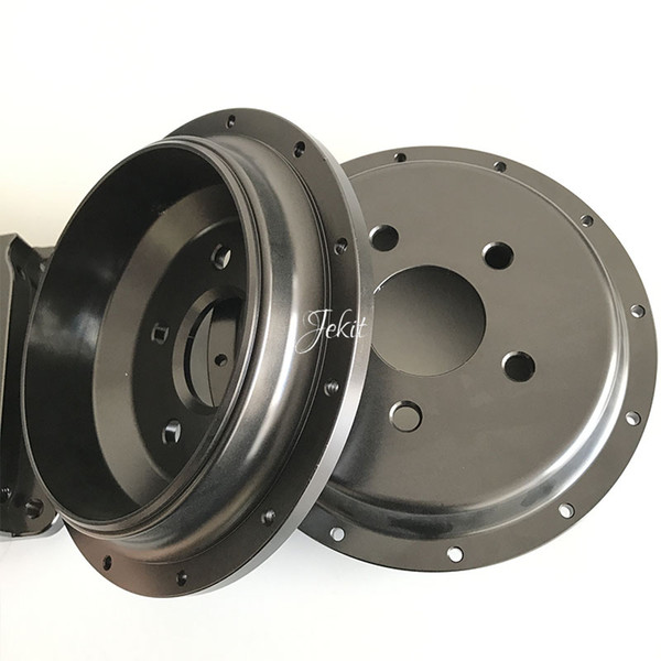 Jekit car brake custom type rear center cap with 160mm brake drum with bracket for Mercedes