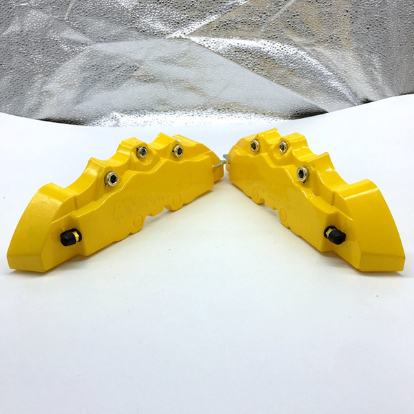 Free Shipping New Style M size 16-17inch tyre 3D Caliper covers Fit for Brake pliers covers ABS Calipers Front Rear Disc Cover Kit