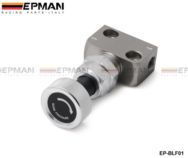 TANSKY - High Quality Silver Brake Proportion Valve Adjustable Prop, Brake Bias Adjuster Racing Lever Type EP-BLF01