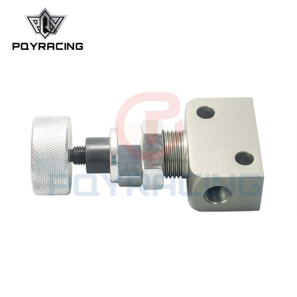 PQY RACING - 1/8NPT Brake Proportion Adjustable Prop Valve, Brake Bias Adjuster Knob Type Brisca F2 PQY3315