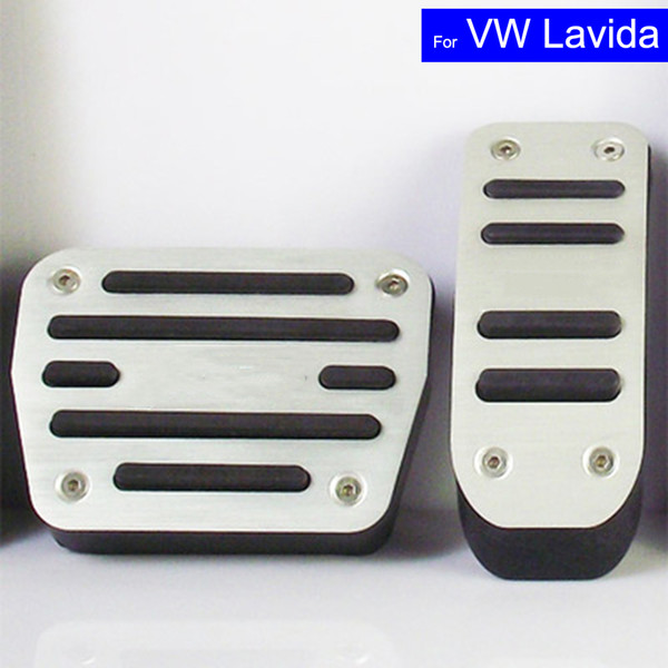 Car Petrol Clutch Fuel Brake Braking Pad Foot Pedals Rest Plate for VW Volkswagen Lavida Lamando Scirocco Auto Pedals