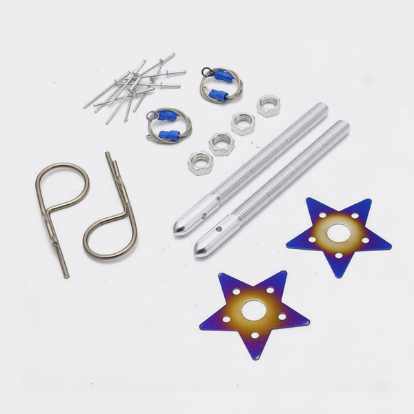 Free-post Wholesale EPMAN Car Plus Flush Hood Latch Pin Kit Racing Auto Engine Locks Bonnet Locking Hood EP-JGS-FS