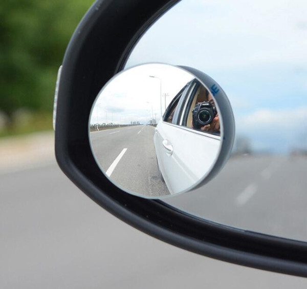 Car Round Convex Blind Spot Mirror 360 Degrees Car Mirror Wide Angle Round Convex Blind Auto Rearview Mirrors KKA6730