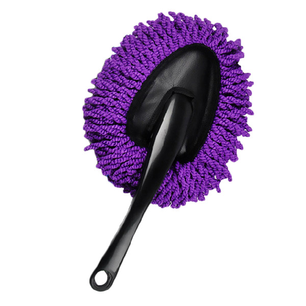 Car cleaning wax drag dust duster sandwiched mop soft brush cleaning tool fiber bristles