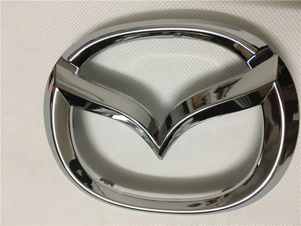 Front bumper radiator grille emblem for MAZDA 3 2016 2017 2018 BN BAPJ-51-730 chrome badge mascot