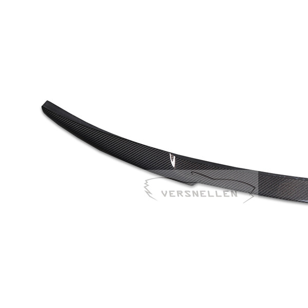 M4 Vorstiner Style Carbon Fiber Spoiler Wing For Audi A4 B8 Carbon Lid Rear Trunk Boot Spoiler Sedan wing 2008-2012