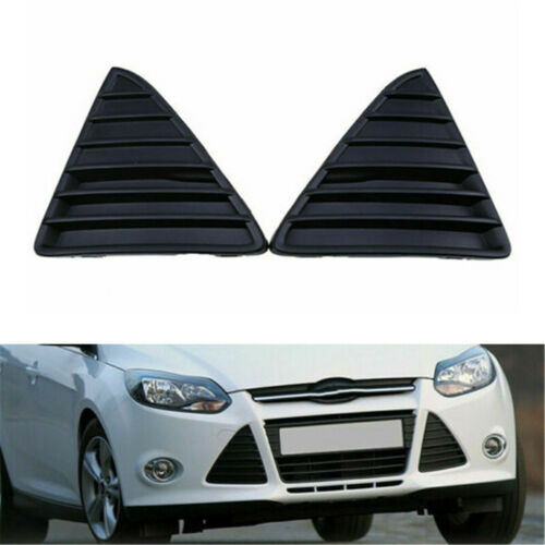 Pair For 2012 2013 2014 Ford Focus Sedan Hatchback Turnier Front Bumper Lower Grilles Insert Left & Right