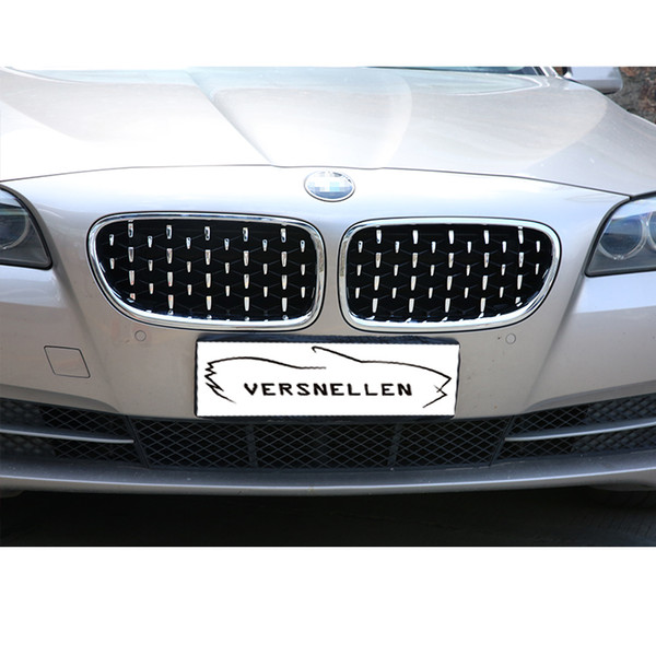 New diamond style grill For BMW 5 series F10 Racing Grills Front Kidney Grille Three styles