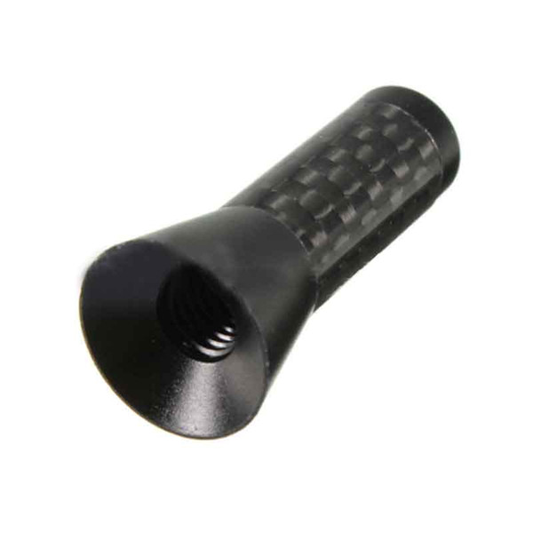 3.5cm New Real Carbon Fiber Short Car Radio Antenna Universal