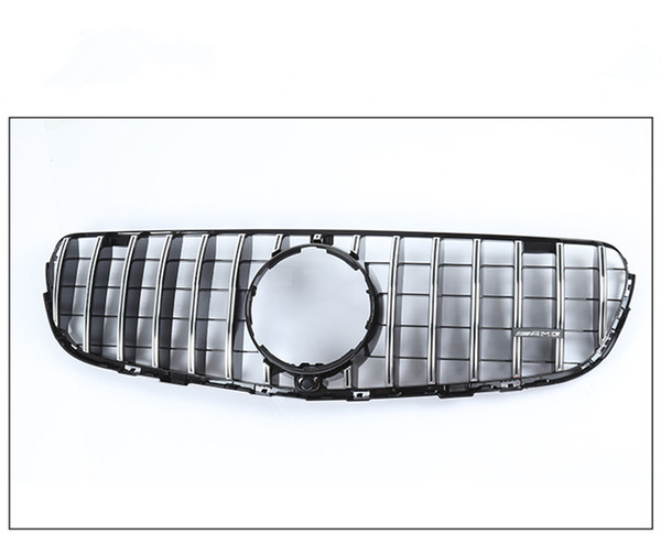 For GLC CLASS W253 Mesh grille ABS Material Grille For GLC CLASS (2015-2016) Replacement Front Grille Front Bumper