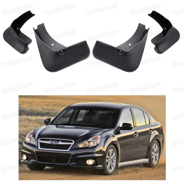 4 Car Mud Flaps Splash Guard Fender Mudguard for Subaru Legacy Sedan 2010-2014