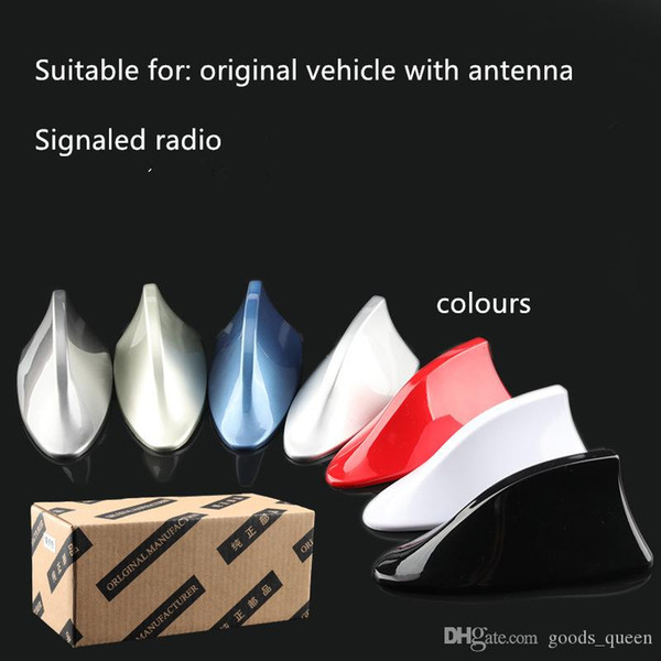 Car Antenna Shark Fin Antenna Radio FM Signal Aerials for Auto SUV VW Polo Ford Chevrolet Cruze qashqai Peugeot Toyota KIA 002