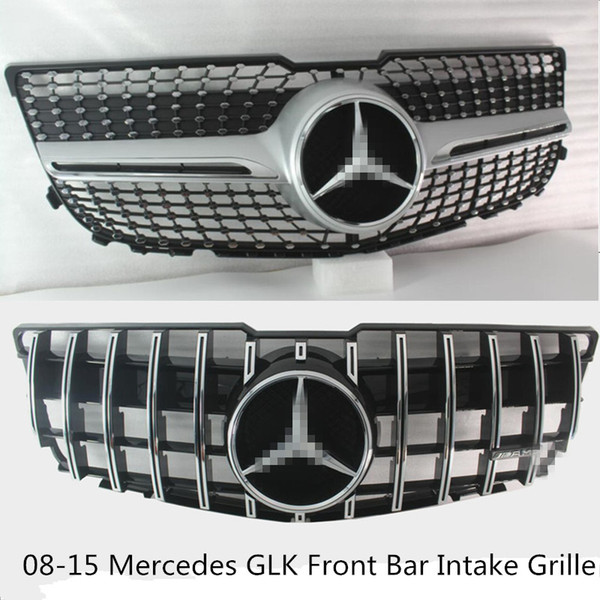 Mercedes-B X204 GLK260 GLK300 GLK350 upgraded GT vertical bar intake grille ghost mask