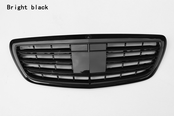 S65 Style ABS Black Inlet Front grille Fit For Benz S-Class S400 S500 S550