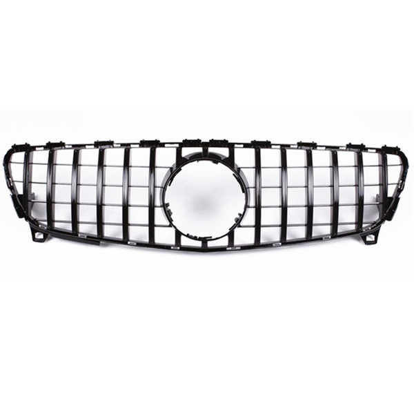 2016-2018 Year Mesh Grille For A CLASS W176 ABS Material GT Grille Grills Replacement front grille front bumper