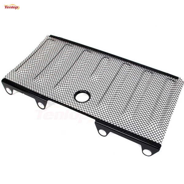 Car-Styling Hot Sale 3D Red Stainless Steel Bug Screen Shiled Grille With Key Hole For Offroad Wrangler