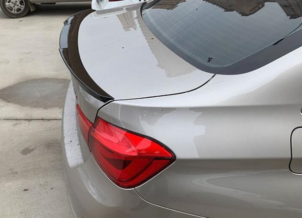 For F30 F35 Spoiler 2012-2015 BMW 3 series 320i 320li 325li 328i Spoiler M ABS plastic Material Car Rear Wing Color Rear Spoiler